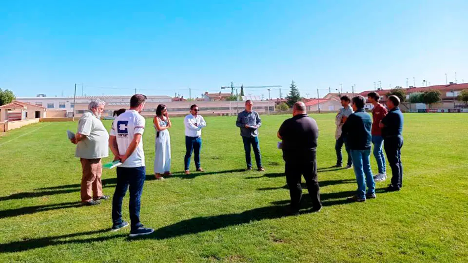 castejon campo futbol visita parlamentarios