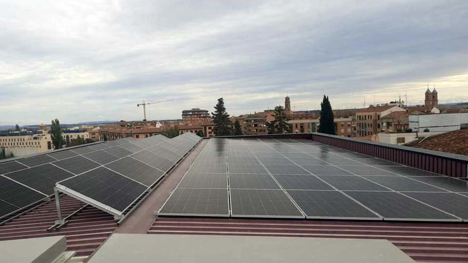 Nueva instalación solar fotovoltaica en Corella 