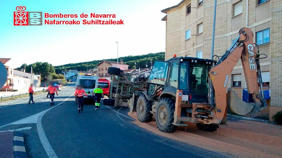 caparroso tractor atropello