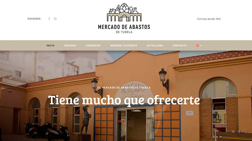 web mercado abastos tudela