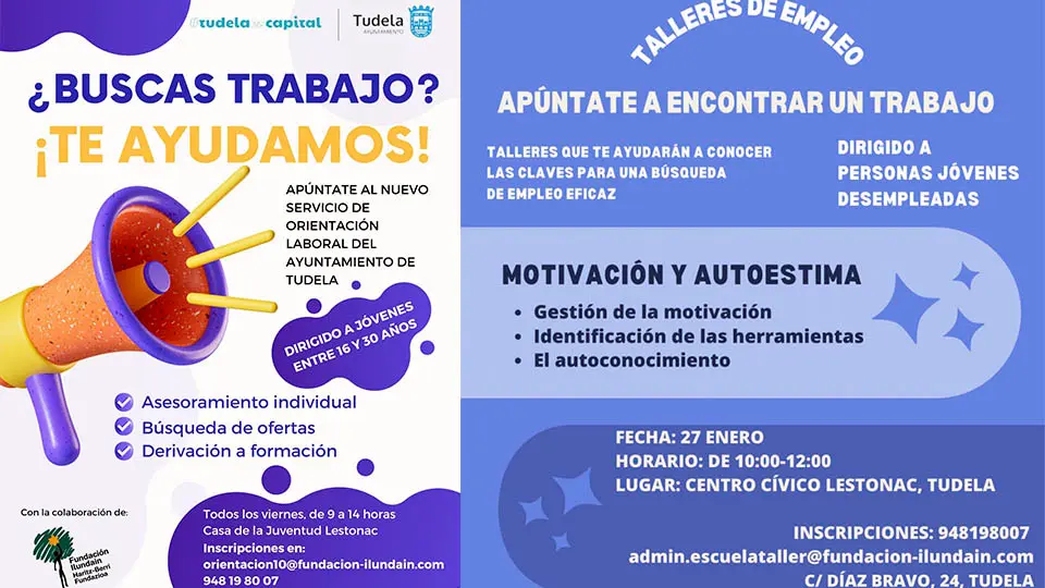 tudela talleres empleo