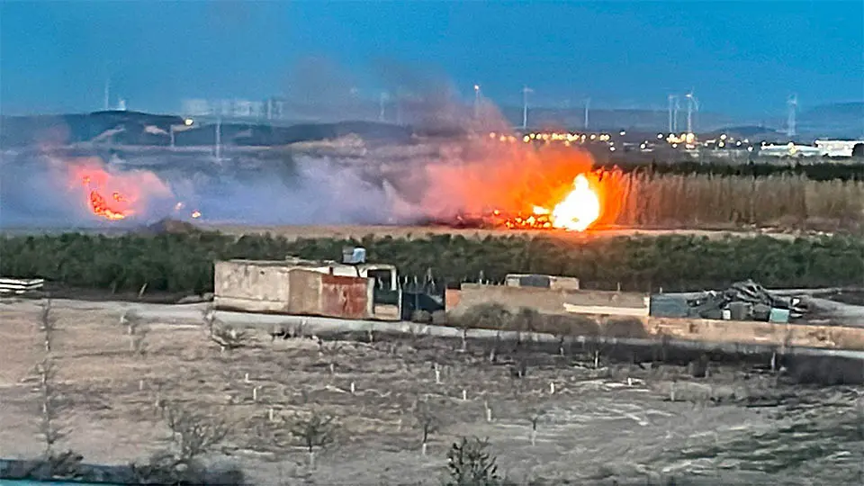 incendio balsa del cardete