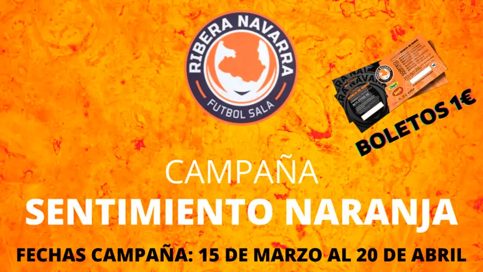 ribera navarra campaña sentimiento naranja