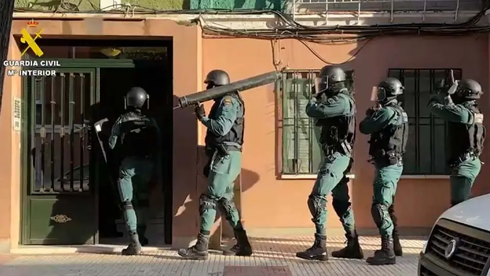 Guardia Civil en la Operación Muzawara