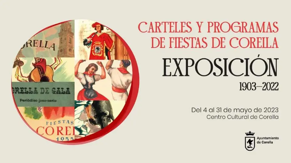 Exposición carteles de fiestas de Corella