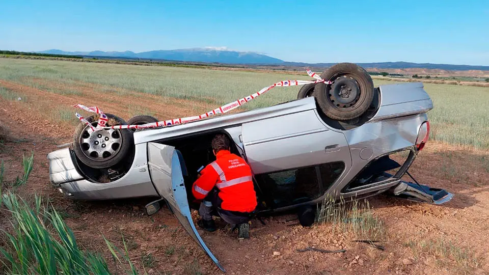 cascante accidente vuelco