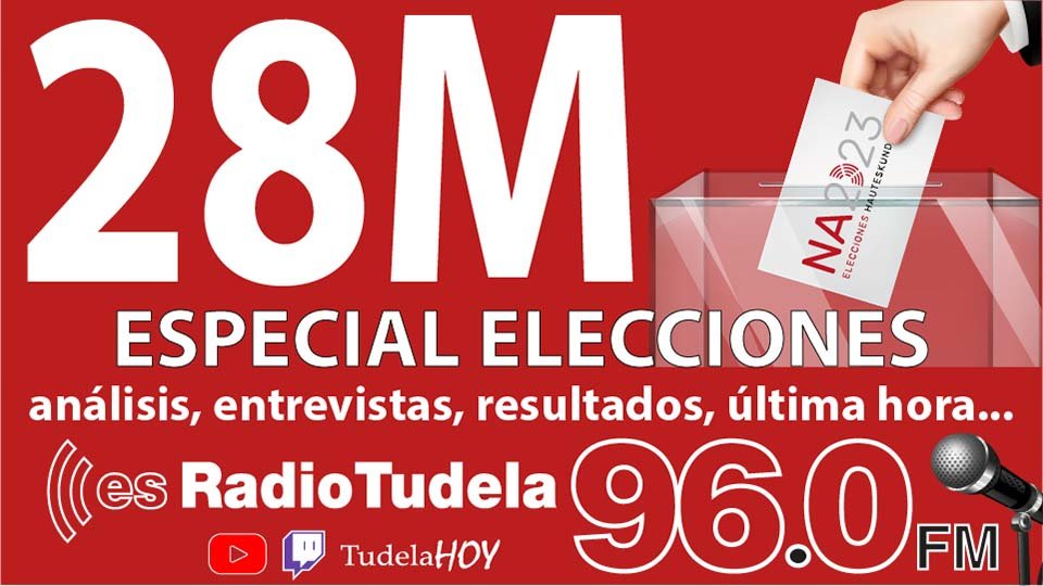 Especial Elecciones Navarra 2023 en esRadio Tudela 96.0 FM