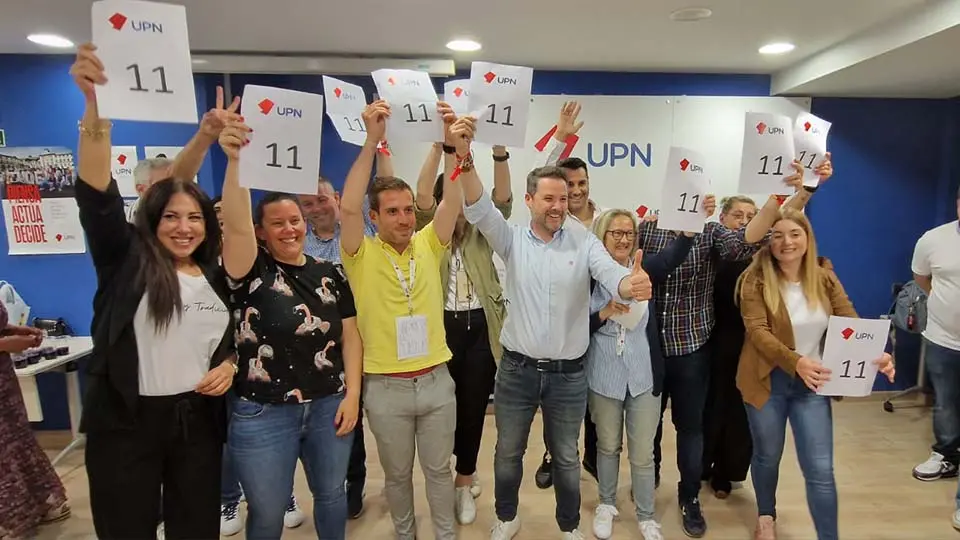 La alegría estalla en UPN Tudela