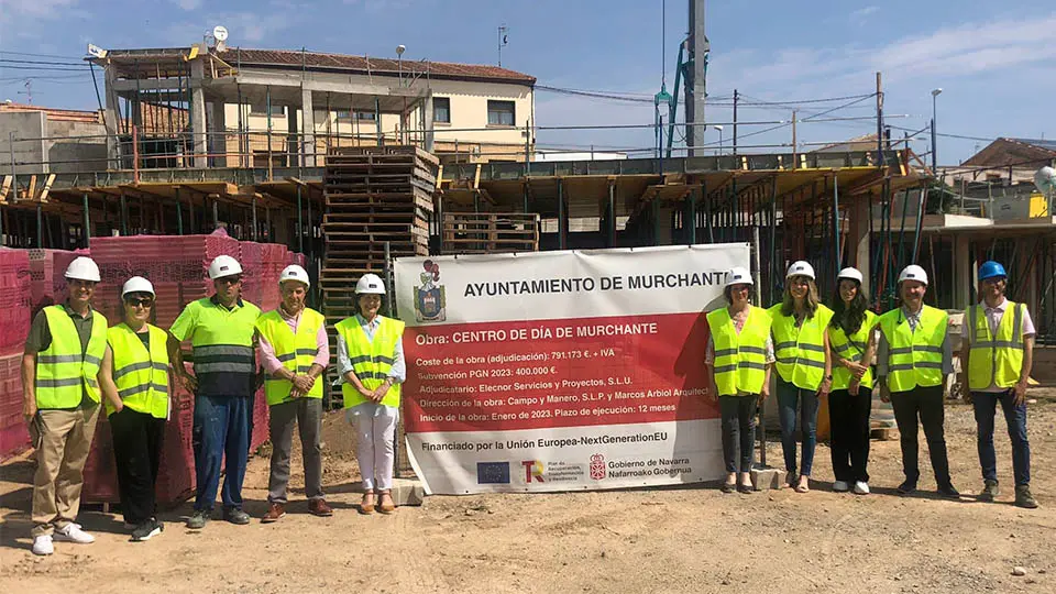 murchante obras centro de dia