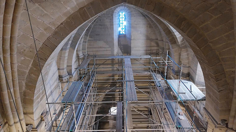 monasterio de la oliva restauracion obras