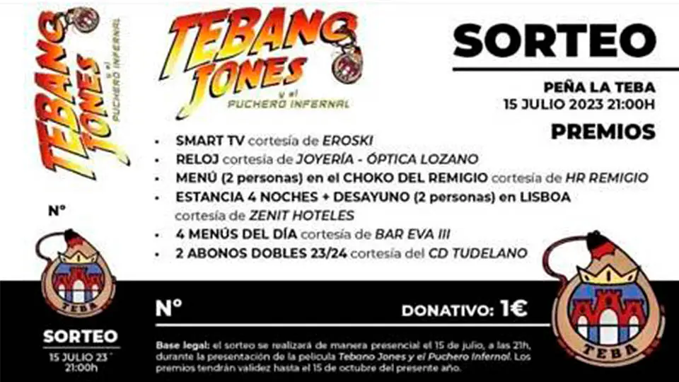 peña la teba sorteo