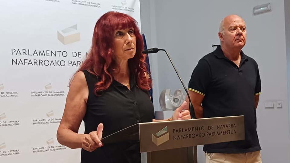 Maite Nosti portavoz de VOX en el Parlamento de Navarra