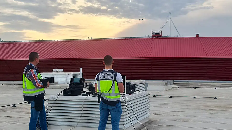 dron policia nacional