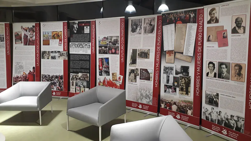 biblioteca tudela exposicion comunismo navarra