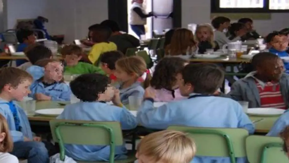 Comedor Escolar. Foto Colegio CP Santa María de Cascante