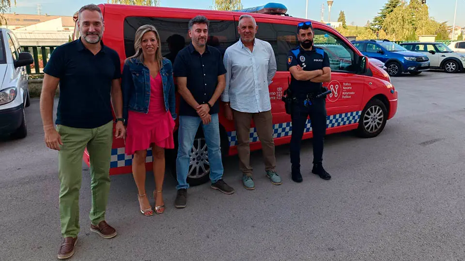 vehiculo cedido policía local de castejon