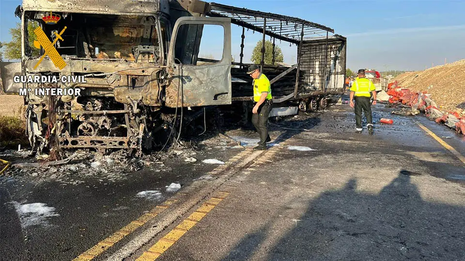 mallen accidente de trafico