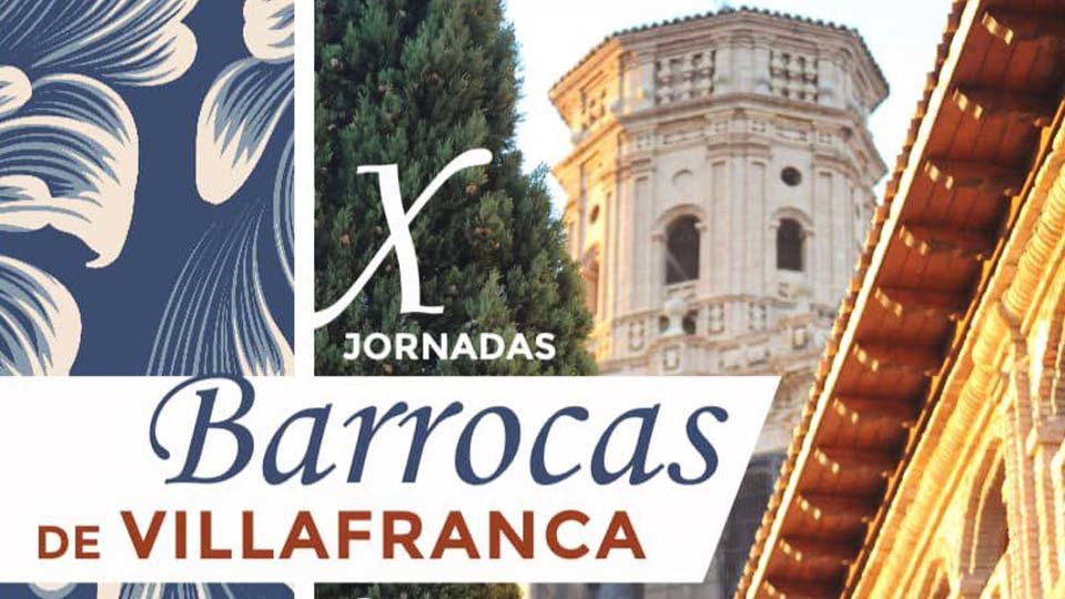 Programa de las X Jornadas Barrocas de Villafranca 2023