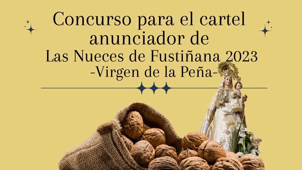 Concurso para el cartel anunciador de las Fiestas de las Nueces en Fustiñana
