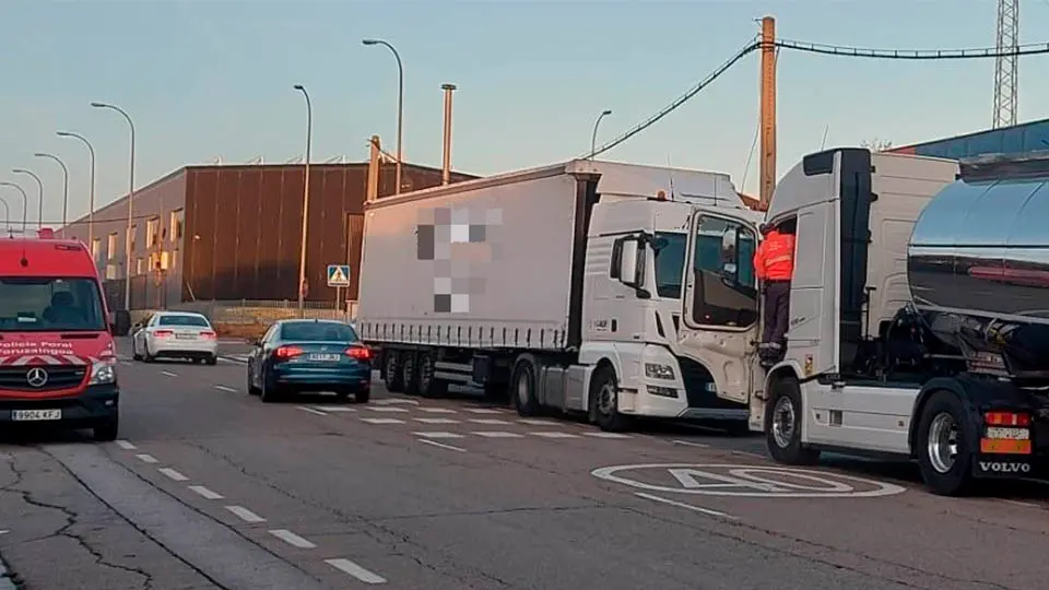 camionero denunciado tudela alcohol