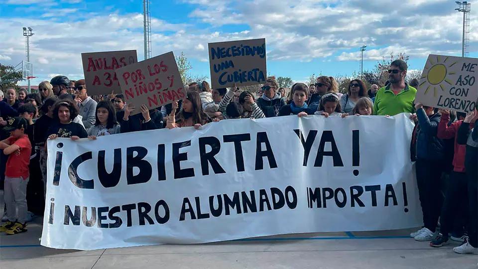 concentracion colegio huertas mayores