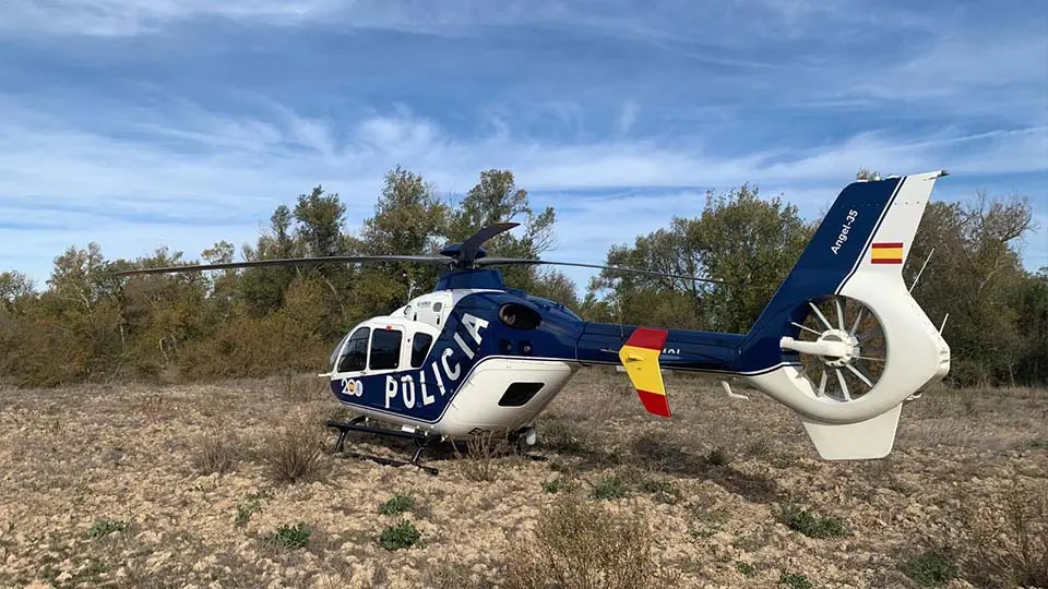 Helicóptero de la Policía Nacional. CÓNDOR