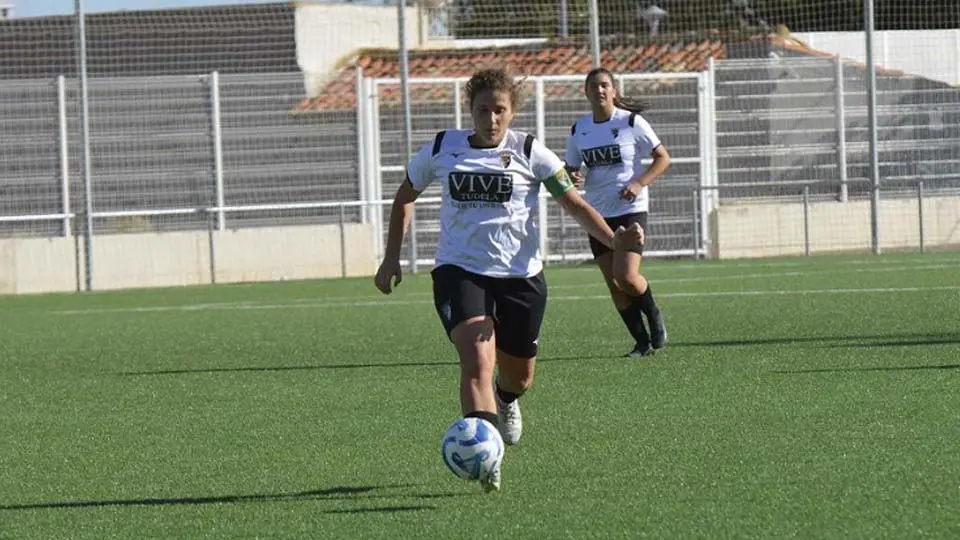 Jugadoras del CD Tudelano Femenino