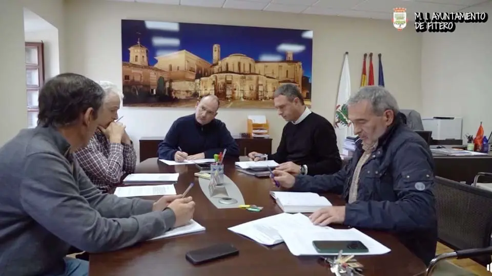 Reunión en Fitero del departamento de Desarrollo Rural y Medio Ambiente