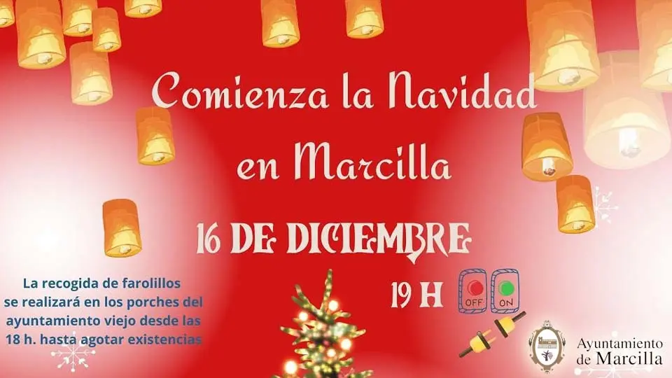 Comienzo de la Navidad en Marcilla 2023