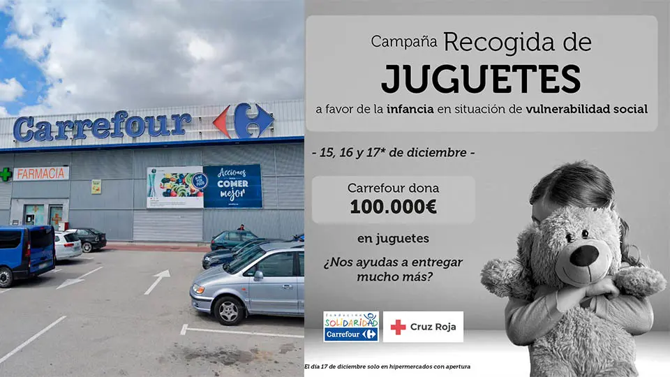 carrefour campaña solidaria juguetes