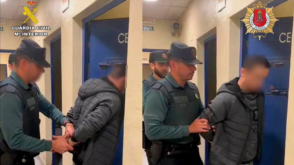 detenido alfaro guardia civil