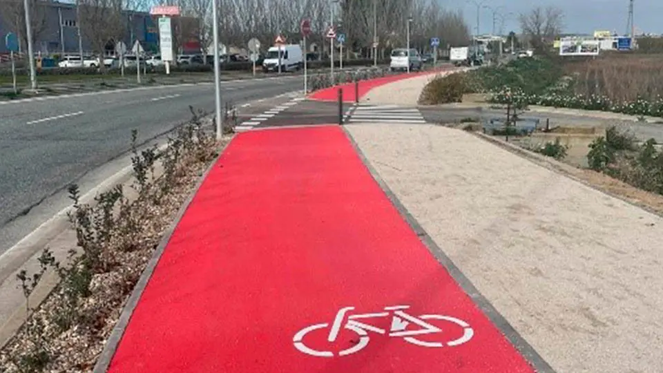 carril bici tudela fontellas