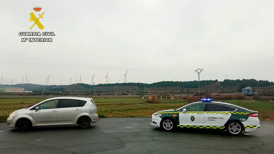 guardia civil calahorra carretera N-232