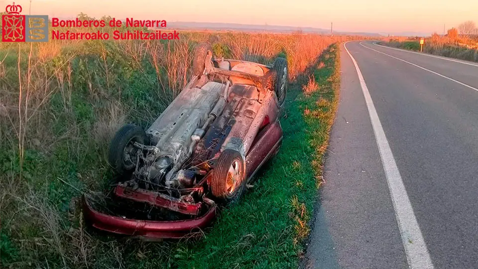 caparroso accidente