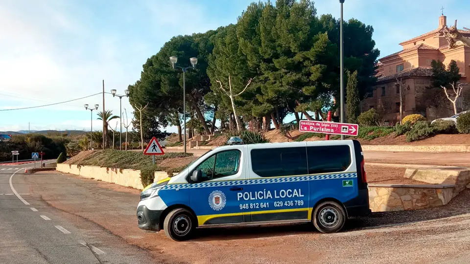 cintruenigo policia local vehiculo