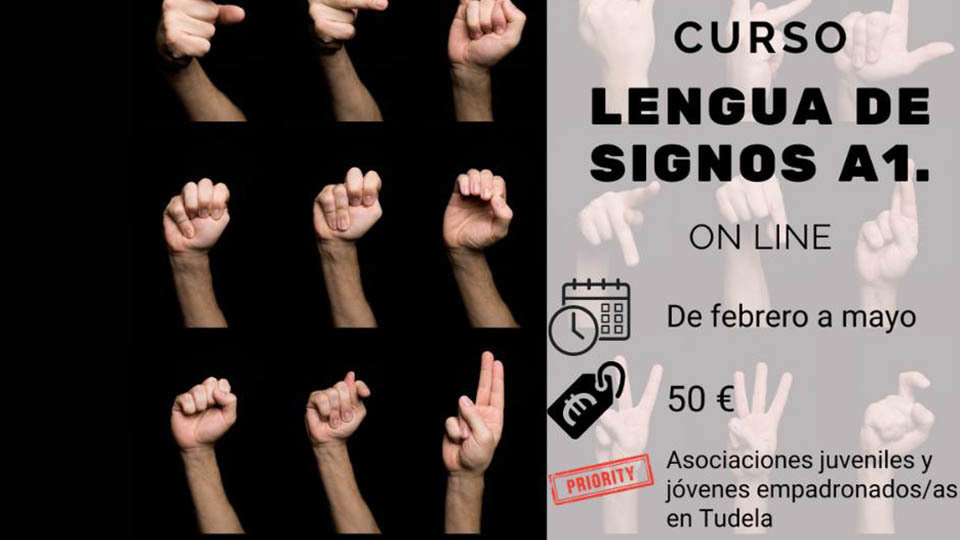 tudela curso online de lengua de signos