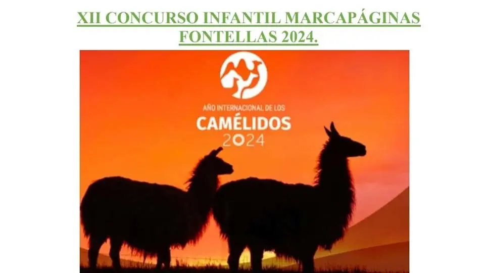 Concurso infantil de marcapáginas de Fontellas 2024