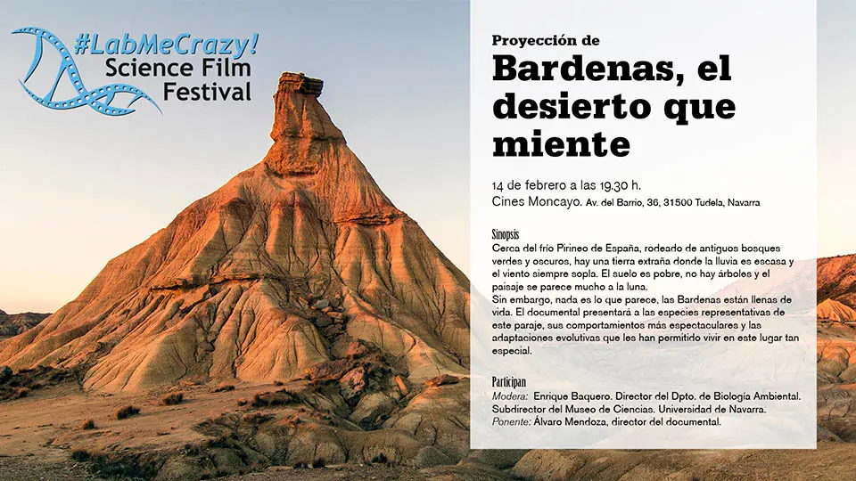 cartel documental bardenas