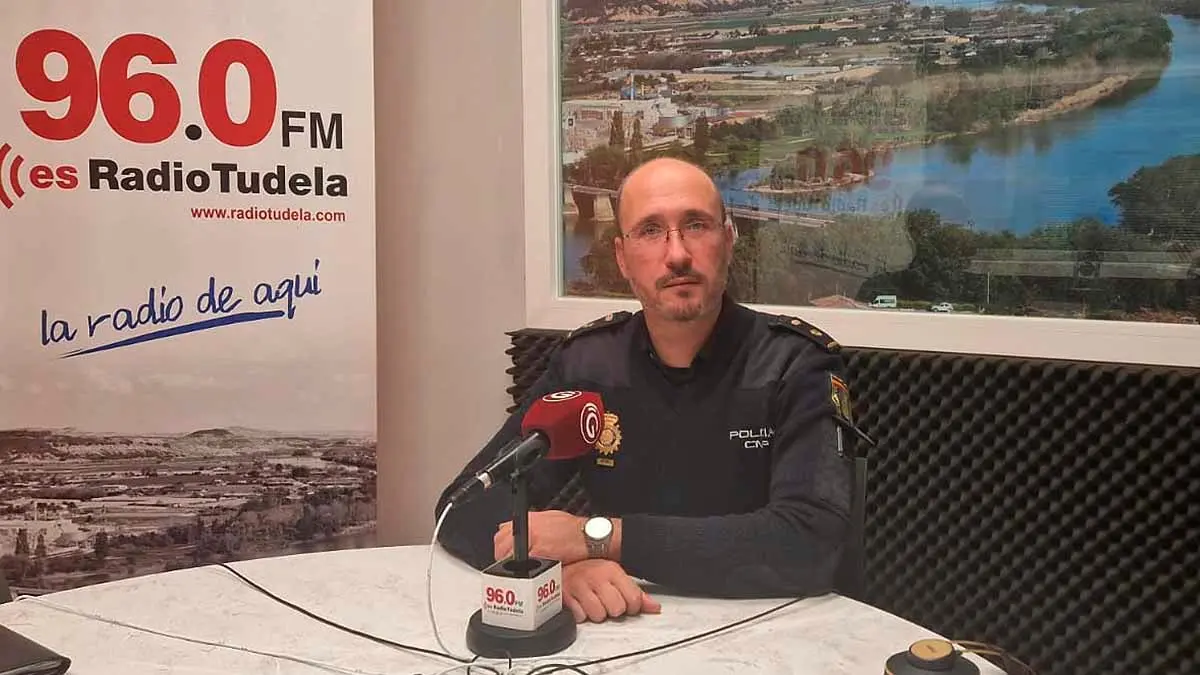 jose antonio palacio fatas, jefe de la brigada local de policia judicial de tudela