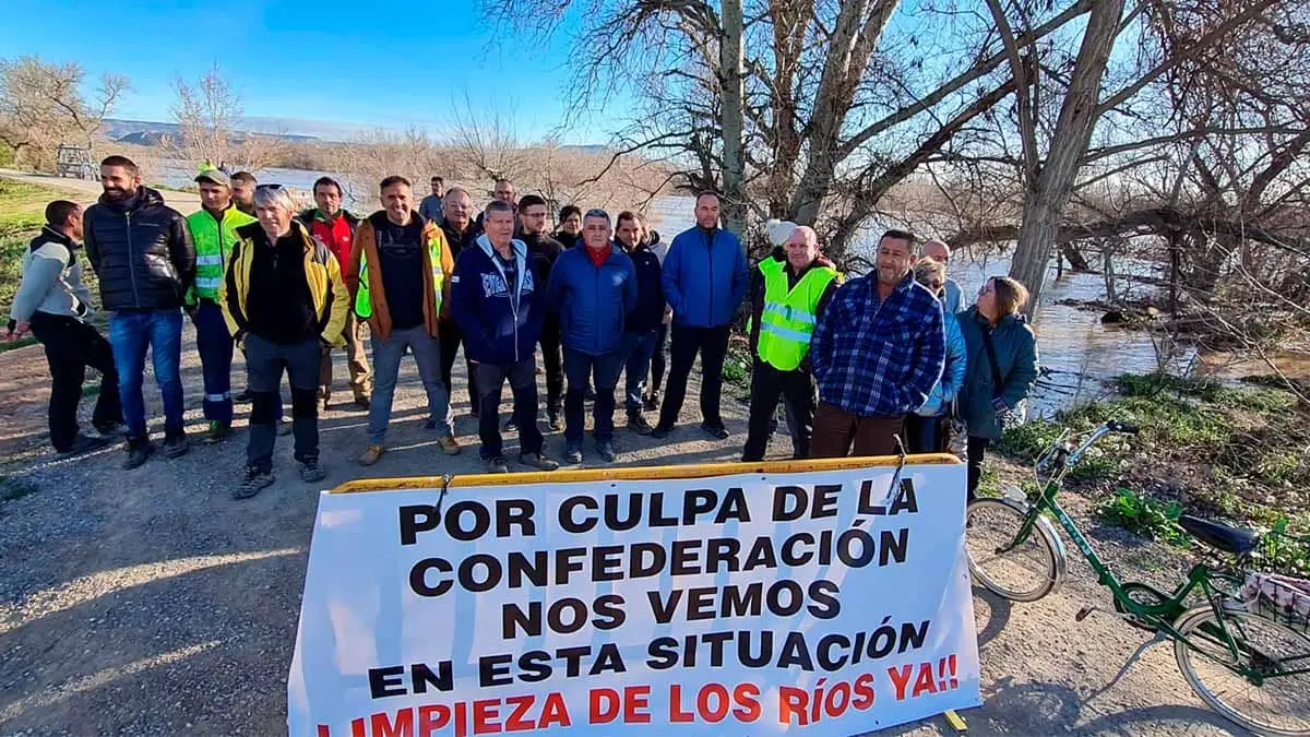 buñuel agricultores concentración