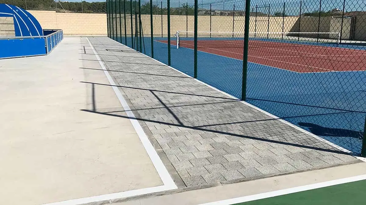 Instalaciones deportivas de Fustiñana. Foto Web fustinana