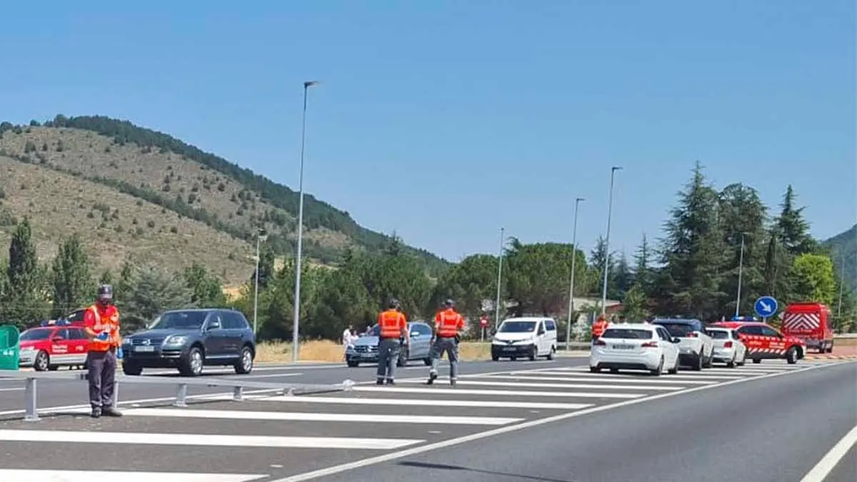 policia foral control trafico