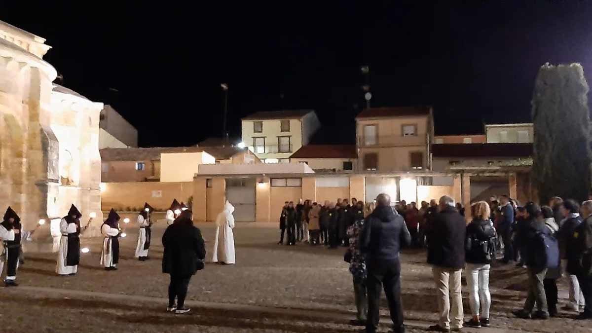 Visita teatralizada nocturna al Fitero Cirtenciense durante la Semana Santa 2024. Foto. turismofitero.es