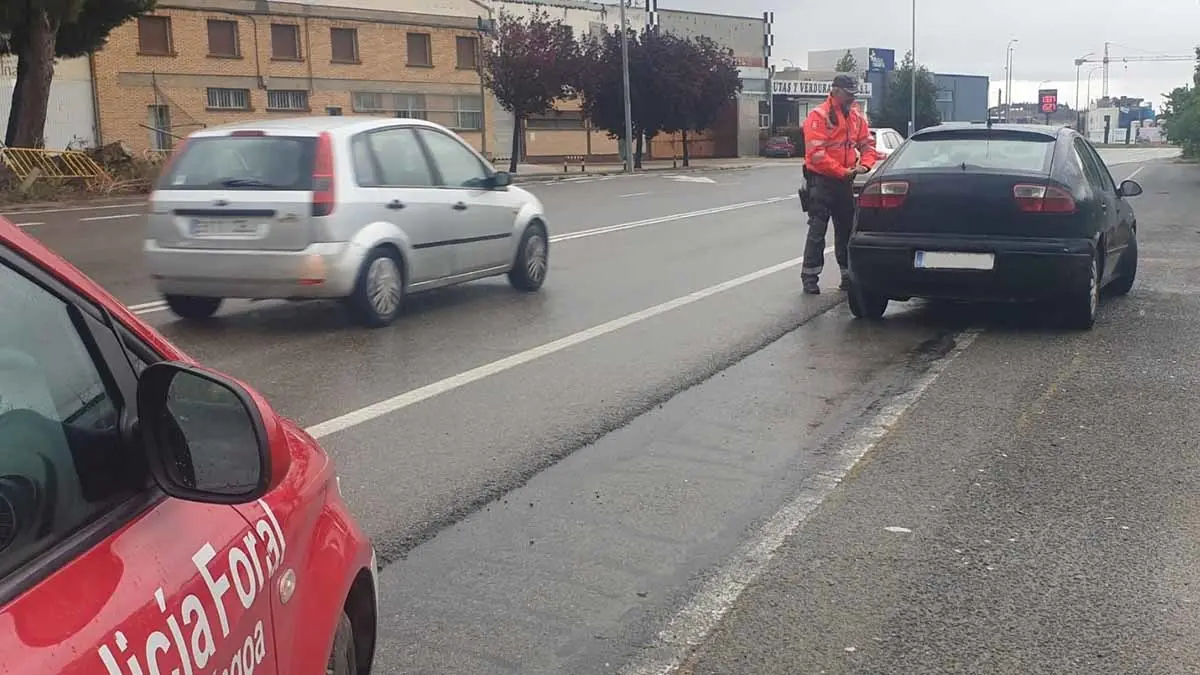 policia foral control de drogas