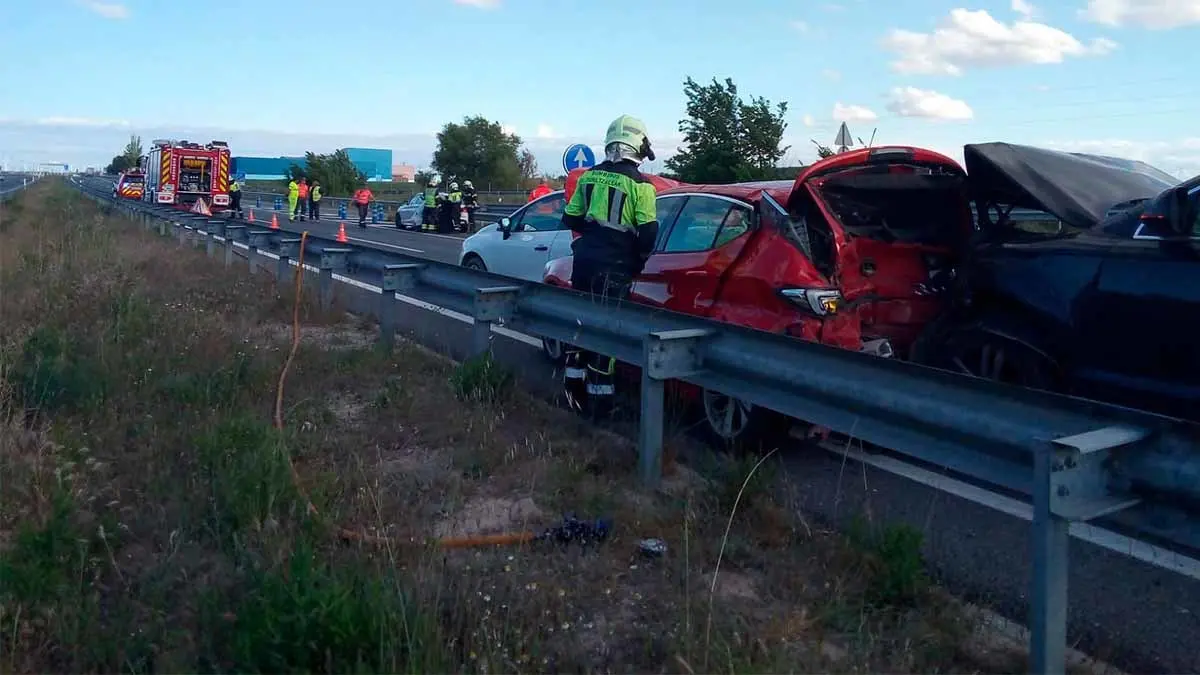 accidente colision vehiculos cortes