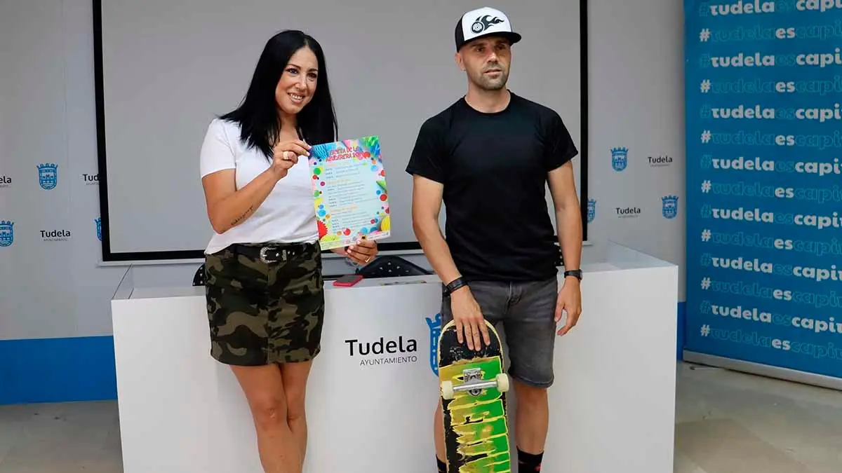 Presentación de las fiestas del Barrio de la Azucarera de Tudela