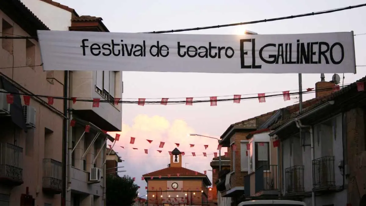 Festival de teatro El Gallinero en Cabanillas Navarra