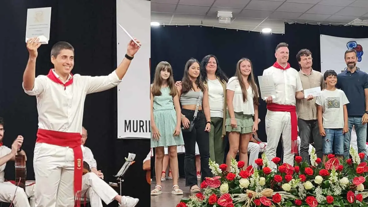 Triunfadores del concurso de jotas Raimundo Lanas en Murillo el Fruto 2024