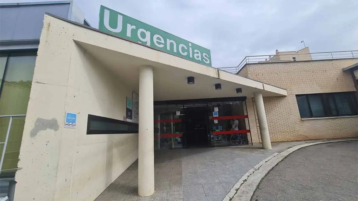 Urgencias Hospital Reina Sofía de Tudela.  Foto Tudelahoy