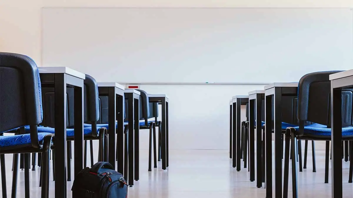 Aula instituto. Foto: Freepik
